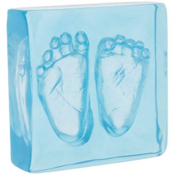 Dooky Crystal Memories DeLuxe 3D Frame Handprint & Footprint set de mulaj pentru amprentele bebelușului - imagine 2